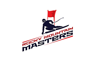 design amazing sports ski racers logo