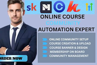skool coummity setup skool community course setup online community skool expert