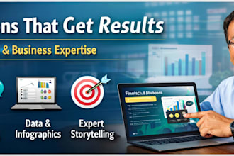 create business pitch deck presentations