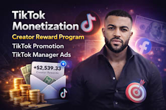 tiktok monetization  creator reward program tiktok promotion tiktok manager ads