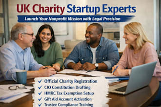 do charity registration for a UK charity with charity commission