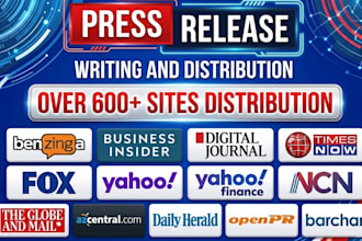 write press release distribution and press release writing, PR distribution
