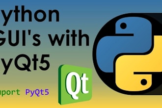 develop a custom desktop application using python pyqt5
