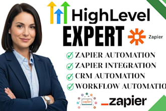 set up zapier automation zapier integration gohighlevel automation