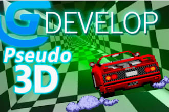 develop a professional 2d game using gdevelop for mobile, PC, and web