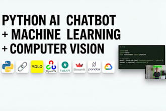 python ai chatbot web scraping machine learning computer vision yolov8 yolov11