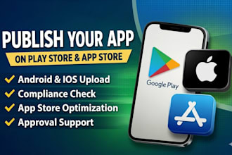 successfully publish your app on google play store and apple app store