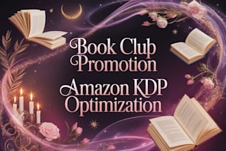 do romantasy book optimization amazon kdp bookclub promotion