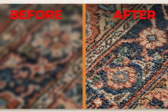 restore and enhance old low resolution photographs