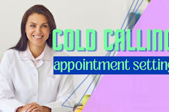 b2b b2c cold caller real estate appointment setter
