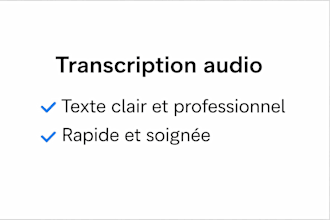 transcrire audio en texte