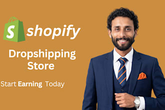 design a modern shopify store and website