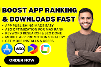 aso app store optimization google play seo app marketing mobile promotion expert