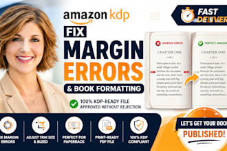 fix amazon kdp book margin rejection bleed setup ingram spark cover adjustment