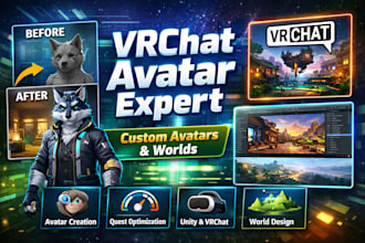 create, customize, or optimize your vrchat avatar or world