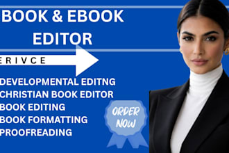 do christian ebook editing, developmental book editor for christian books