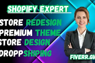 build professional shopify store with powerful store setup