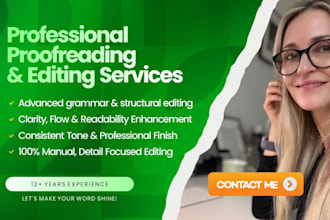do book proofreading and editing