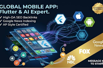 provide expert flutter mobile app development with ai integration