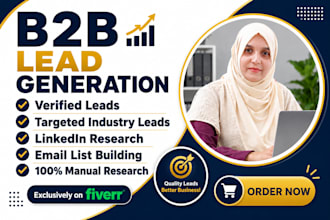 do b2b lead generation, linkedin leads, email list building, google maps leads