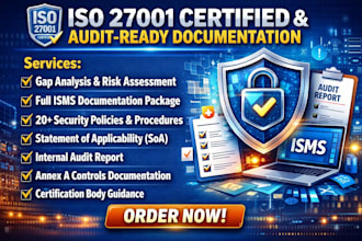 provide iso 27001 isms, information security policies and documentation