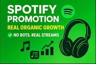 viral spotify music promotion, spotify album, and  spotify track promo