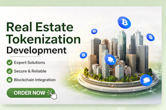 build real estate tokenization, nft asset tokenization, music dapp tokenization