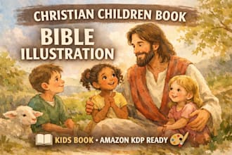 design bible illustration christian children book illustration kids book amazon