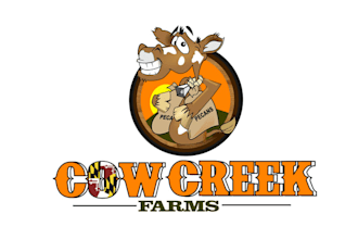 design best quality super logo for cow creek farms