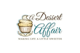 make captivating logo for winter spring dessert fundraiser