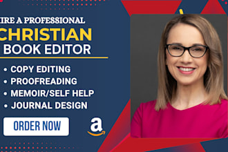 proofread and copy edit your christian daily devotional