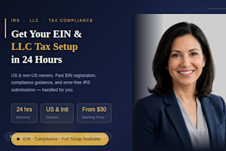 get your ein and set up llc tax compliance for US and non US owners