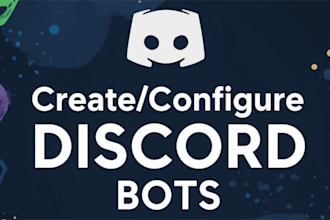 create or configure discord bots