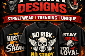 design trendy custom t shirt design