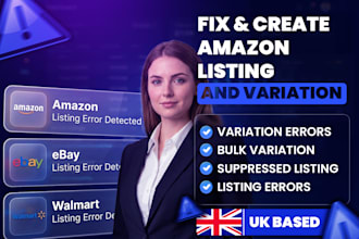 fix amazon listings issues