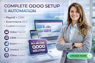 do odoo payroll setup crm automation ecommerce seo and invoice design