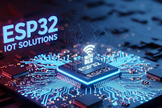 design custom pcb and esp32 embedded firmware
