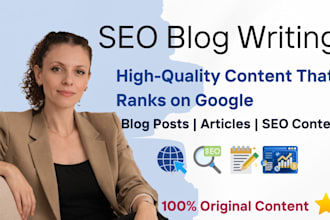 write SEO parenting and family blog articles