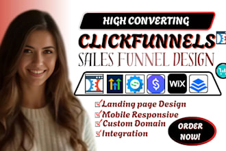 clickfunnels sales funnel, landing page, automation, gohighlevel sales funnel