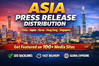 write and distribute asia press release distribution china japan korea PR