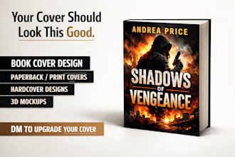 do book cover design ebook cover, kindle cover, and amazon KDP cover