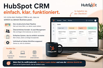 dir ein einfaches CRM system mit dem hubspot freeplan erstellen