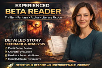 thriller beta reader, beta reader fantas, alpha beta reading literary fiction va