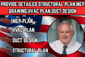 united state mep drawing,garage conversion,hvac plan,duct design,adu permit