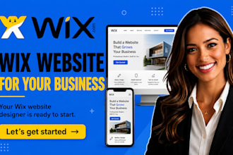 design high converting wix website and wix website redesign