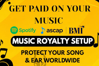help you register your music and collect royalties worldwide