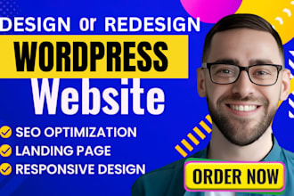 design, redesign wordpress website development expert wordpress website design