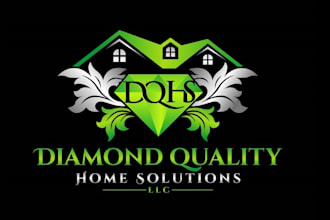 create a luxury diamond logo design