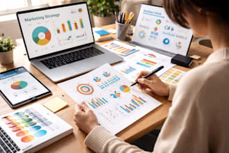 create finance reports, projects, and design presentations