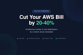 review and optimize cloud architecture for lower cost